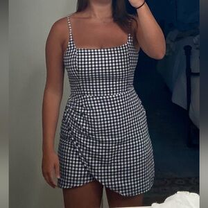 Abercrombie and Fitch Gingham Mini Dress